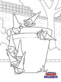 Nain De Jardin Coloriage