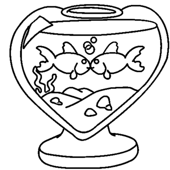 Coloriage D Amour St Valentin