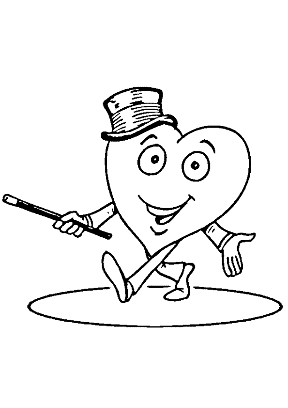 Coloriage Chapeau De Magicien