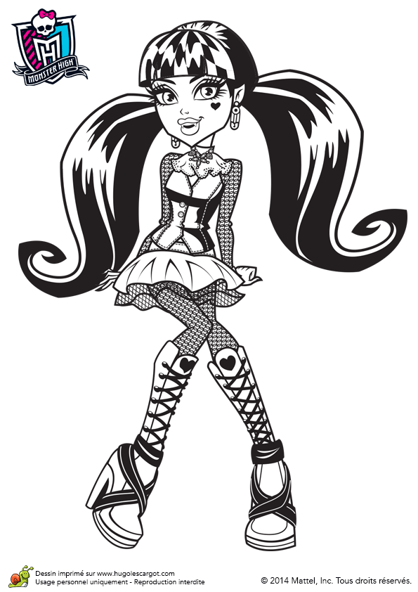 Coloriage Des Monster High