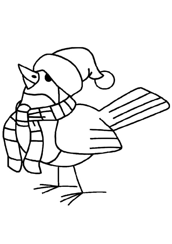 Coloriage De Petit Oiseau