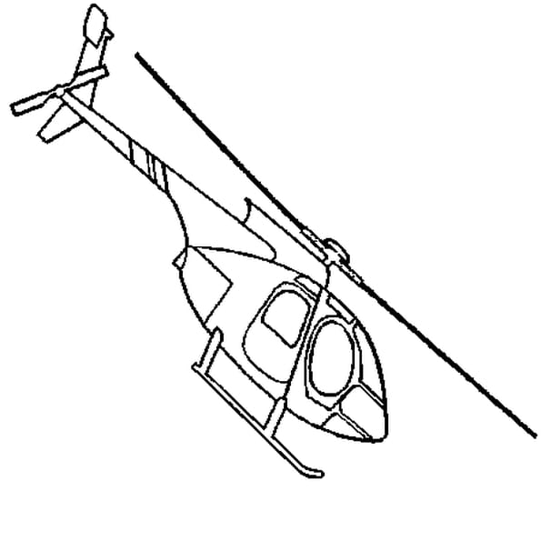 Coloriage D Helicoptere A Imprimer