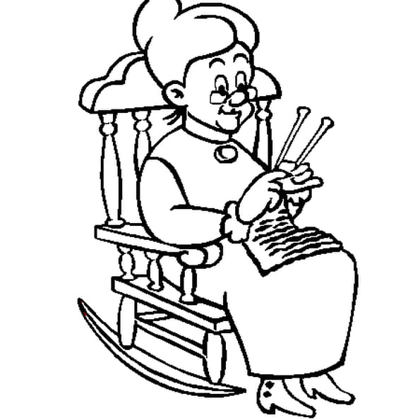 Coloriage De La Mere Noel