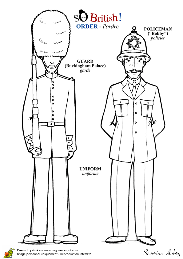 Coloriage D Angleterre A Imprimer