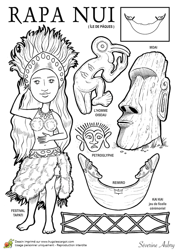 Coloriage Costume Du Monde