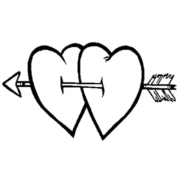 Coloriage A Imprimer Coeur D Amour