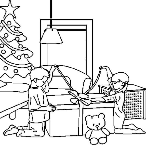 Coloriage Noel En Ligne Gratuit