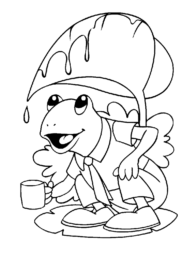 Coloriage Grenouille A Imprimer