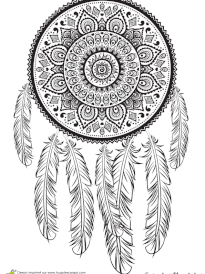 Coloriage De Mandala Dure A Imprimer