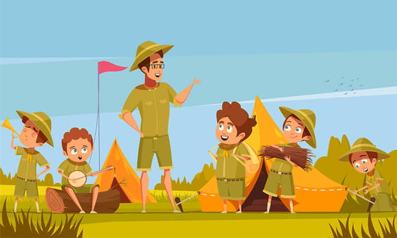 Sur les scouts