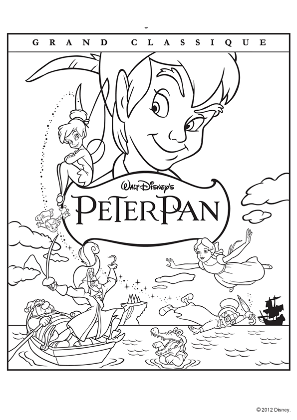 Coloriage De Peter Pan 2