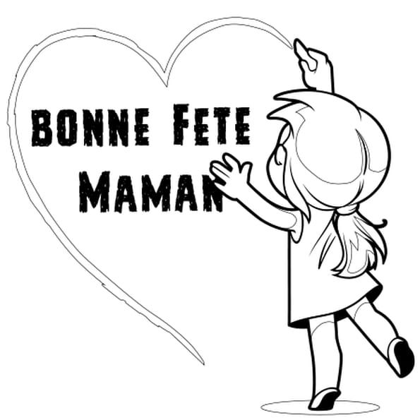 Coloriage Pour Maman Je T Aime A Imprimer