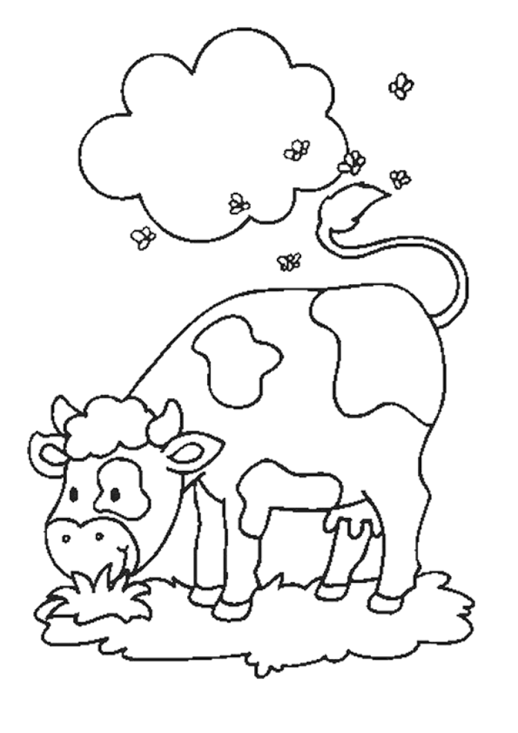 Coloriage Vache Mouches Sur Hugolescargot Com Coloriages Coloriage Vache L Coloriage Vache Mouches Sur Hugolescargot Com Coloriages Coloriage Vache L