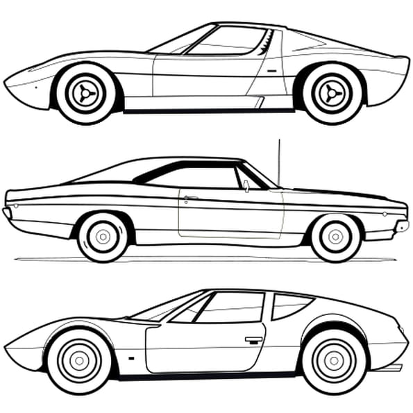 Coloriage A Imprimer Voiture