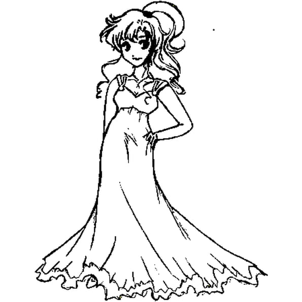 Coloriage De Fille En Ligne