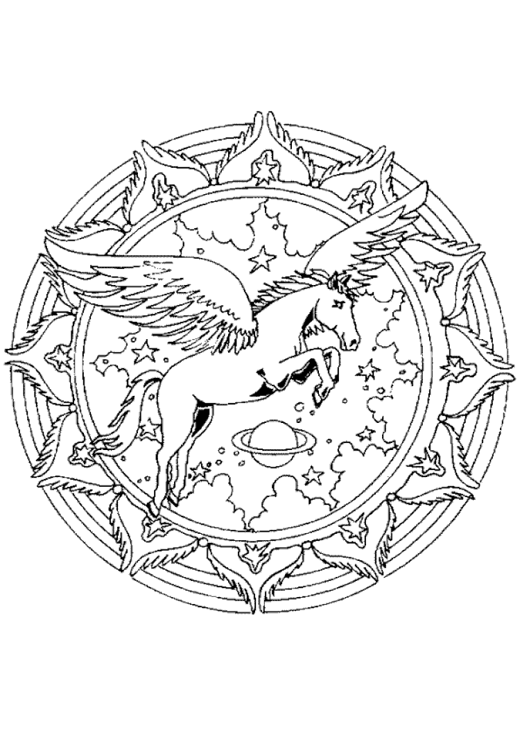 Coloriage Mandala Pegase Sur Hugolescargot Com Dessin Mandala Pegase A Colorier L Coloriage Mandala Pegase Sur Hugolescargot Com Dessin Mandala Pegase A Colorier L