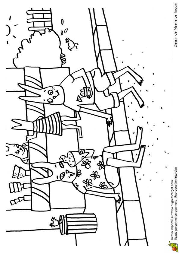 Coloriage Marchand De Glace