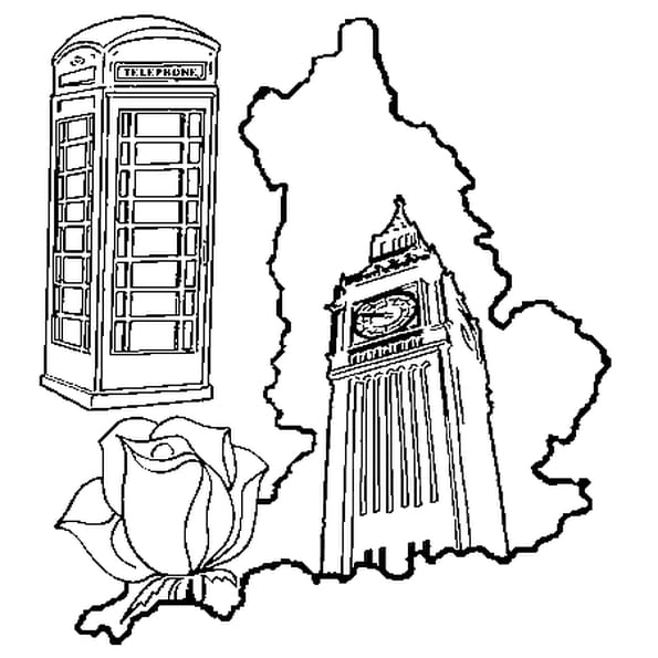 Coloriage Anglais A Imprimer