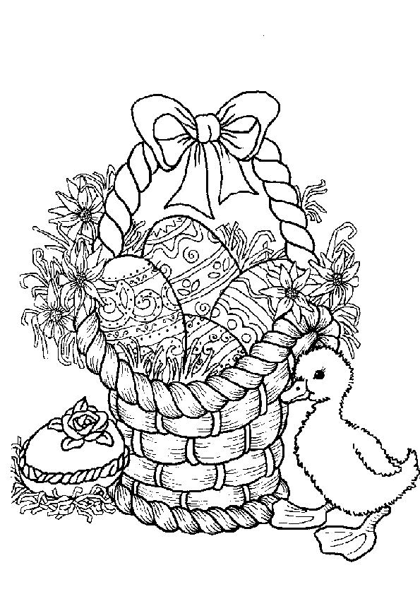Coloriage Gratuit A Imprimer Pour Paques