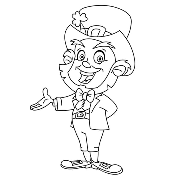 Coloriage St Patrick Imprimer