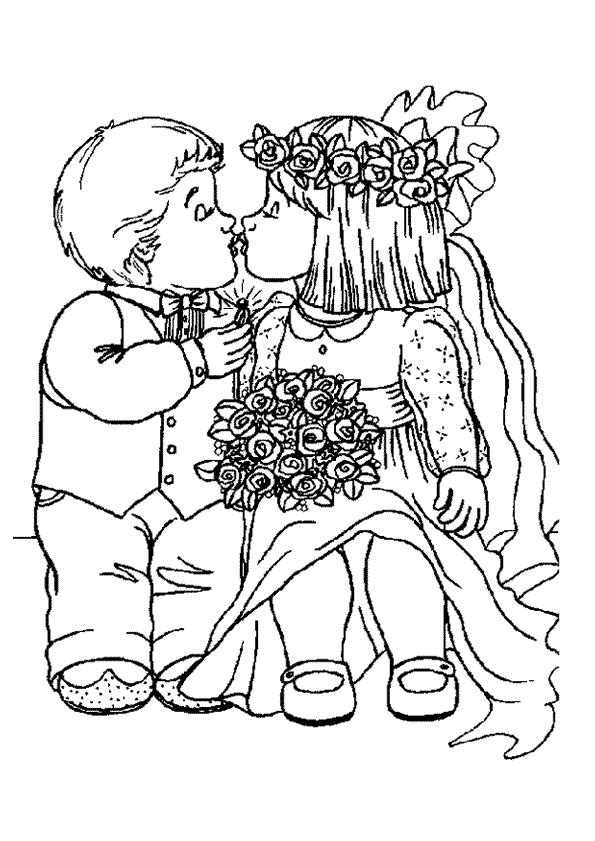 Coloriage De Deux Fille