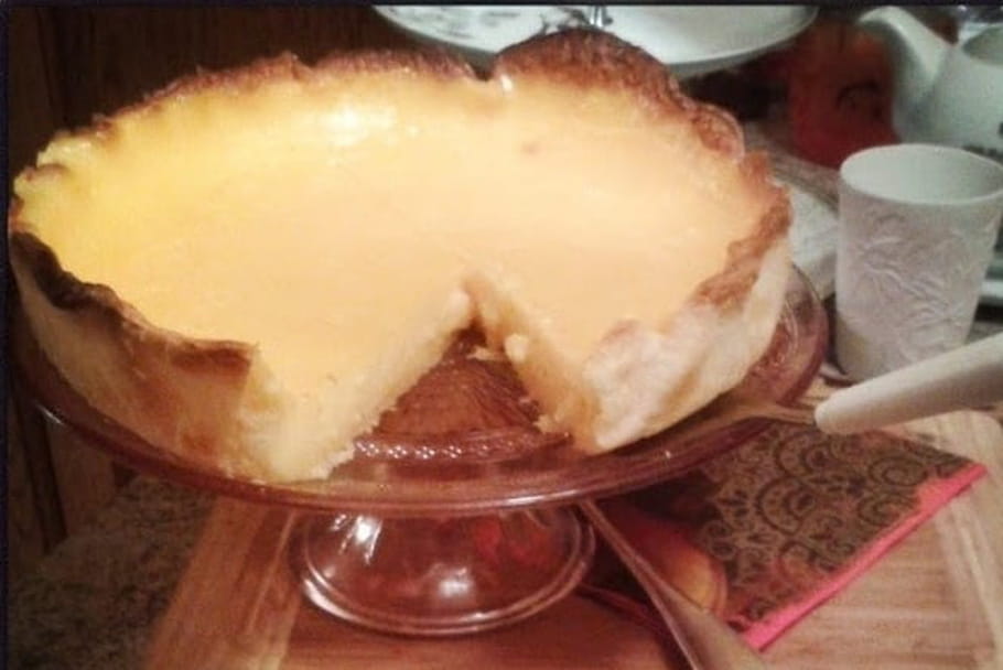 Tarte à la custard cream