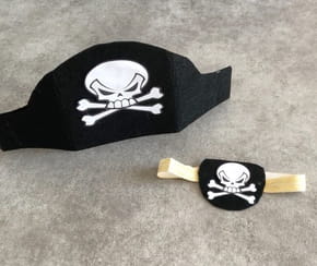Chapeau de pirate pour Halloween