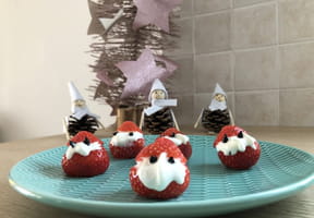 Fraises p&egrave;re No&euml;l