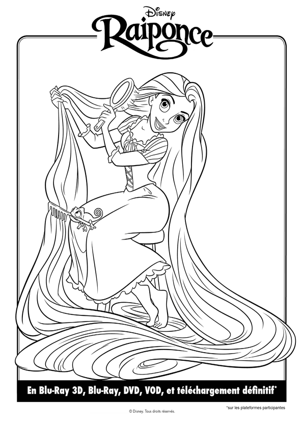 Coloriage Des Personnages De Disney