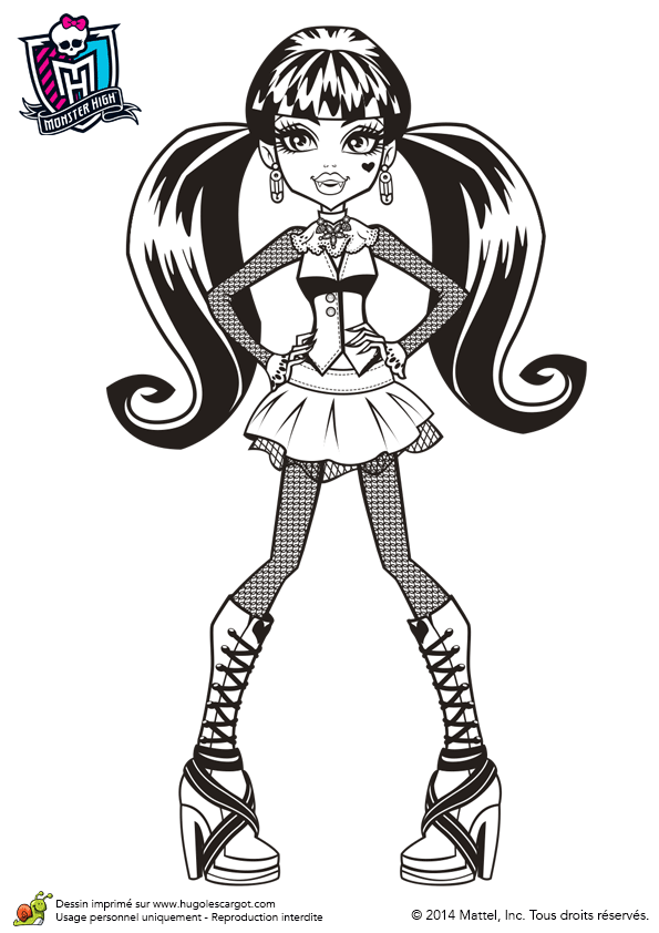 Jeux Coloriage Monster High