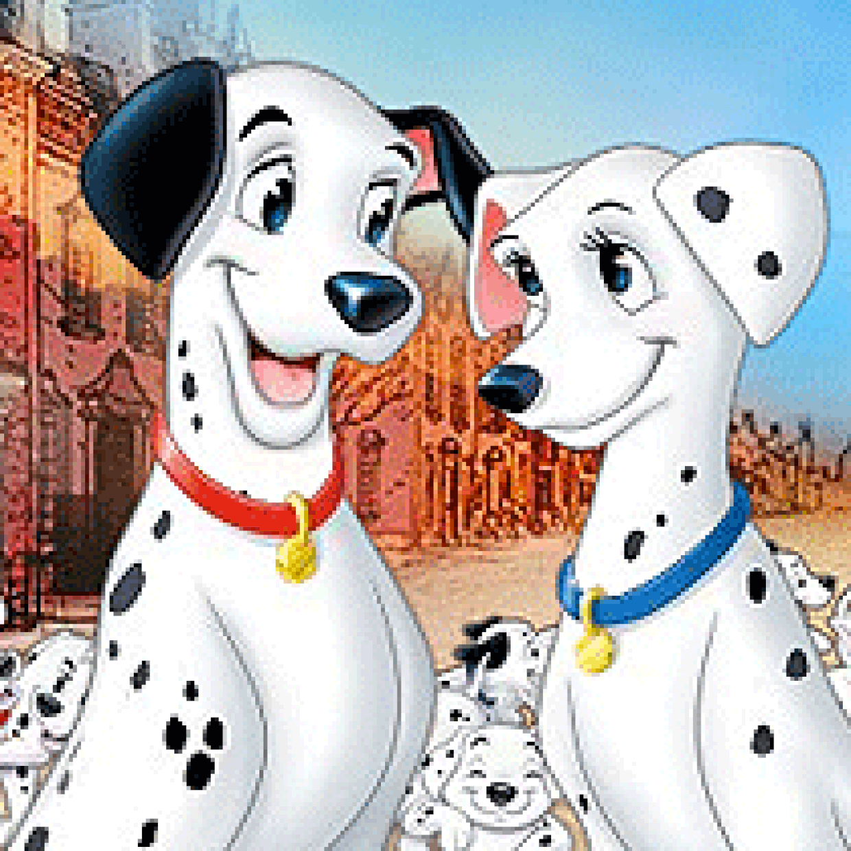 Coloriage 101 Dalmatiens A Imprimer