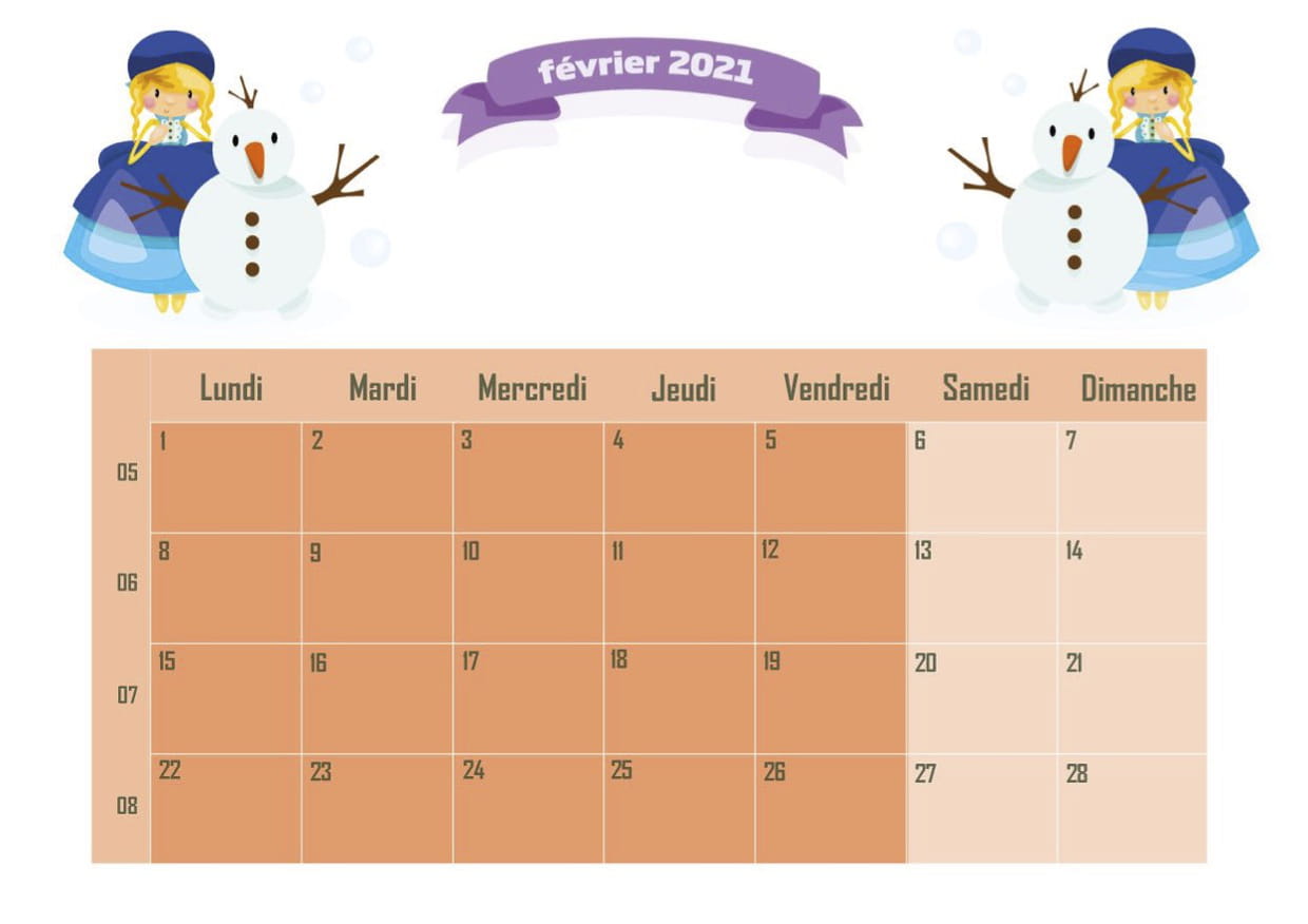 La Reine Des Glaces Calendrier 21