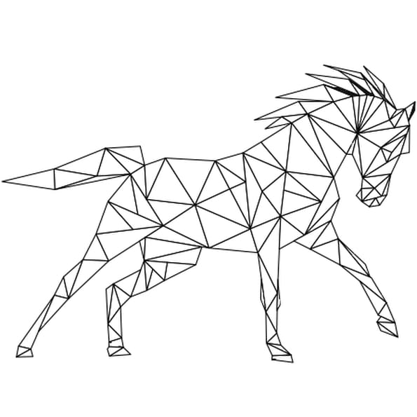 Coloriage Tete De Cheval A Imprimer