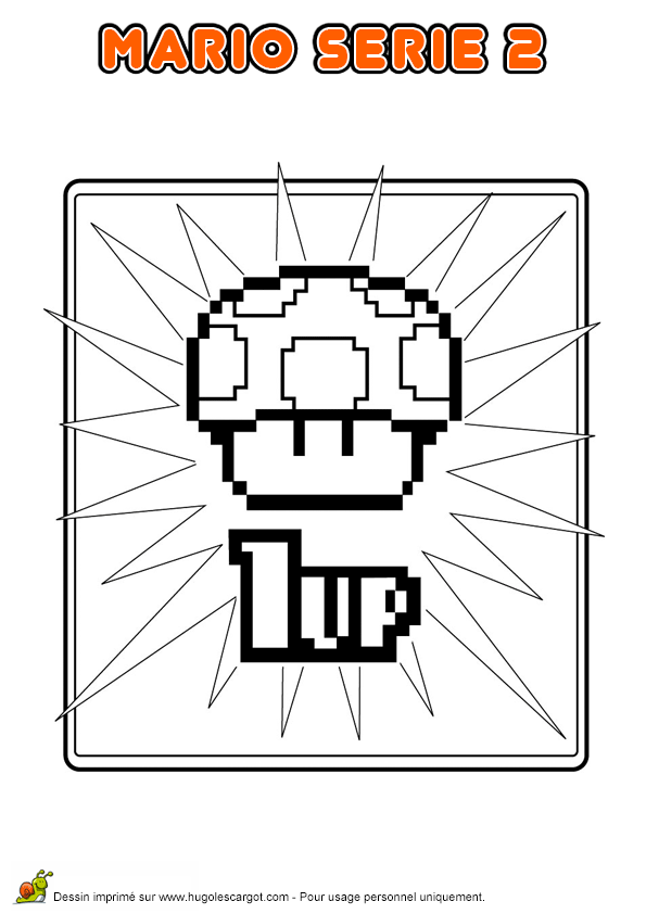 Coloriage Magique De Mario