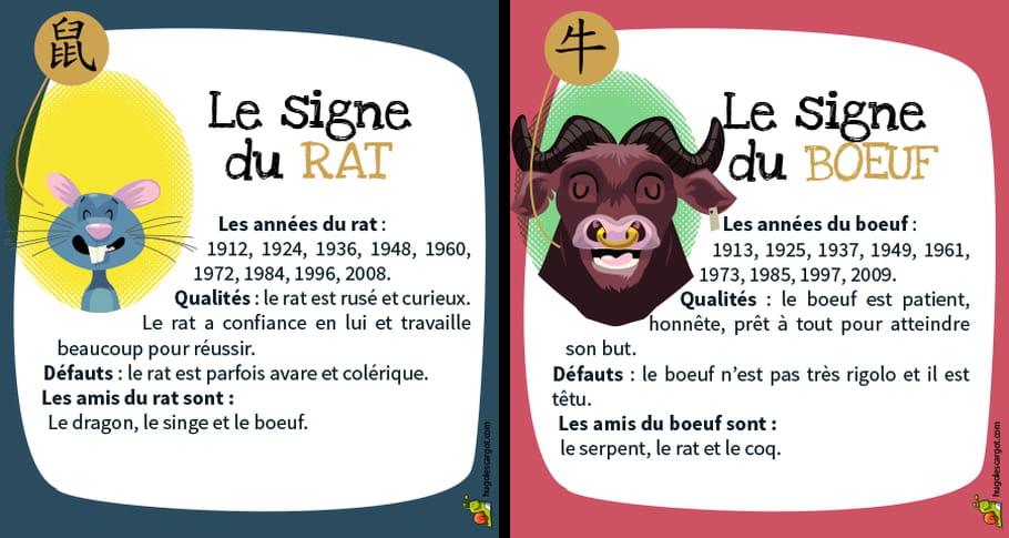 Votre signe du zodiaque chinois
