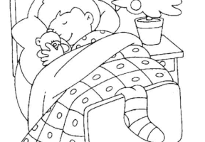 Coloriage noel enfant