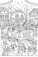 Le royaume est en f&ecirc;te pour Mardi gras