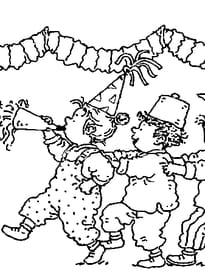 Coloriage Carnaval De Dunkerque