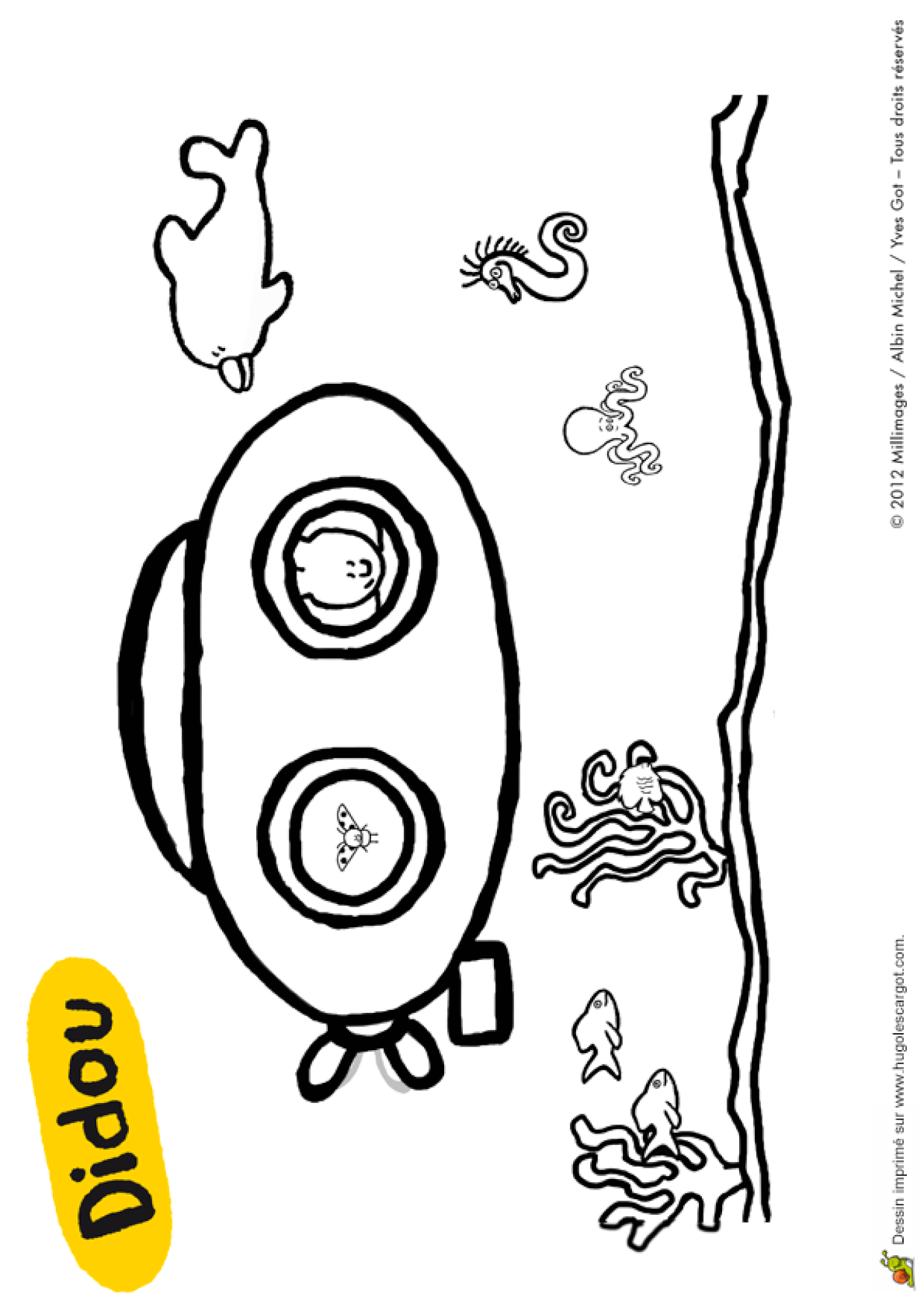 Coloriage Didou 13 Sur Hugolescargot Com