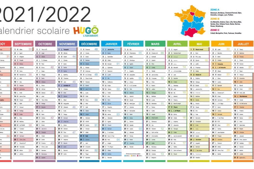 Calendrier Scolaire 2023 Rouen Vacances Scolaires 2022 : Dates Et Calendrier, Jours Fériés