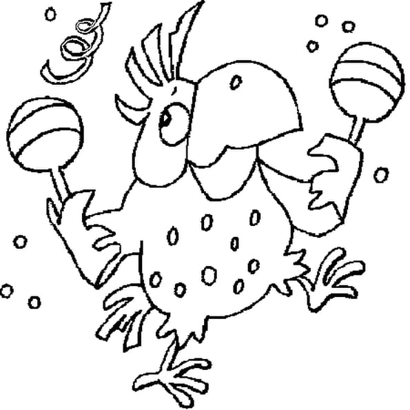 Coloriage Carnaval Gratuit A Imprimer