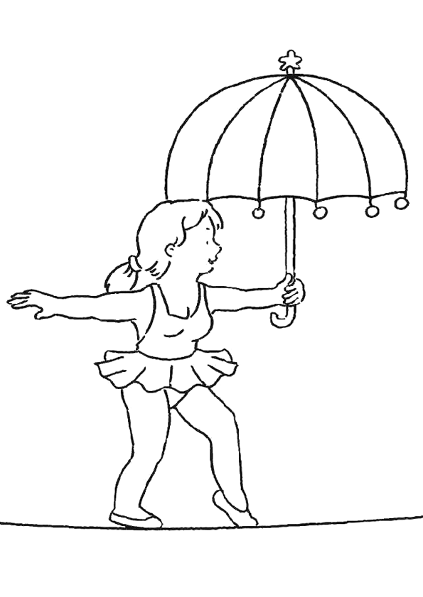 Coloriage Parapluie A Imprimer