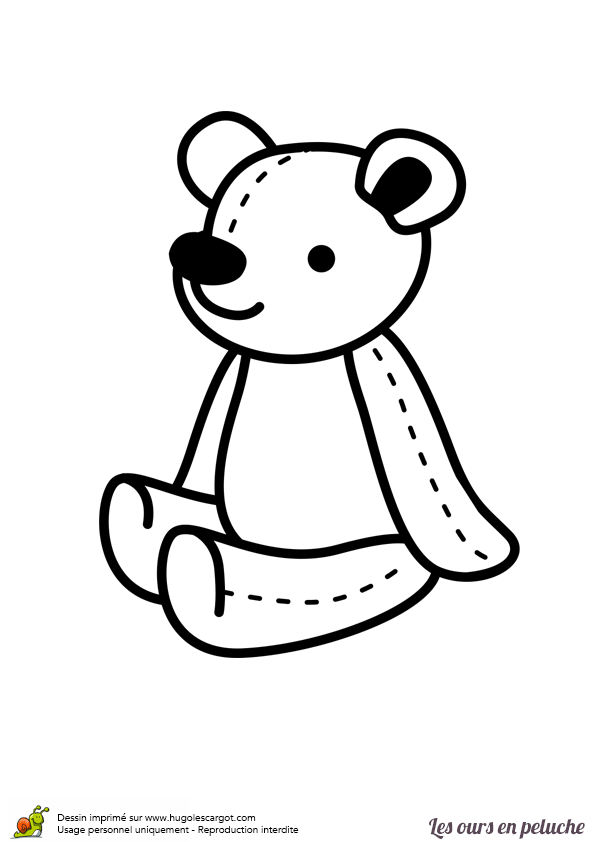 Coloriage D Un Ours