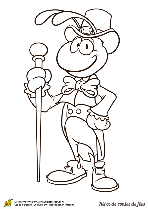 Coloriage De Conte De Fee