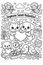 Les animaux f&ecirc;tent la Saint-Valentin