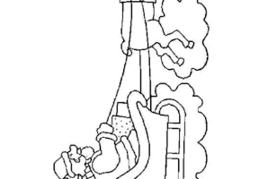 Coloriage noel cadeau