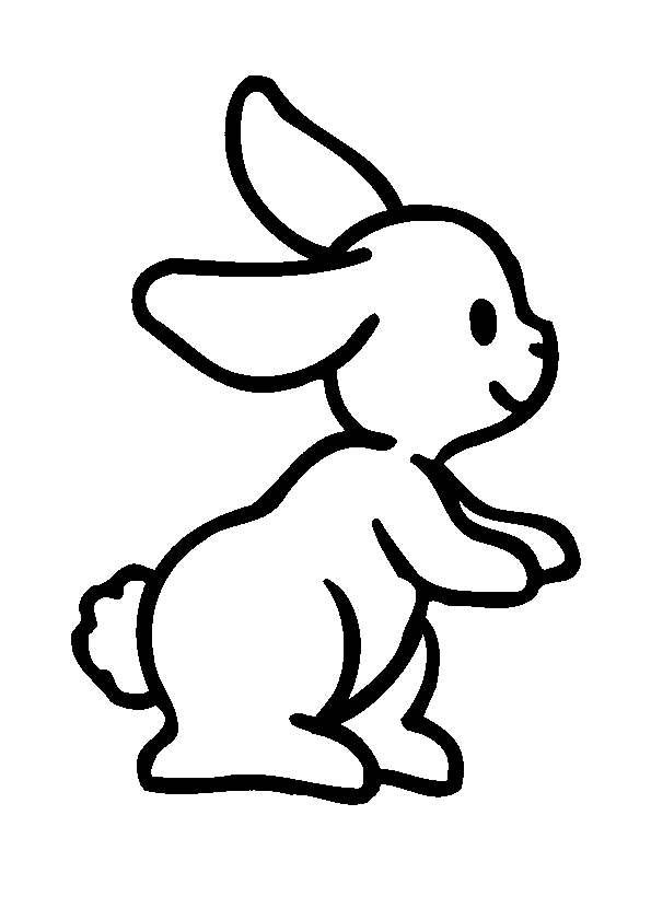 Coloriage De Petit Lapin