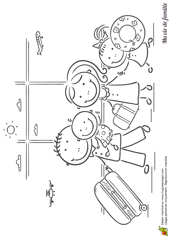 Coloriage Disney En Famille