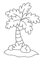 Coloriage arbre