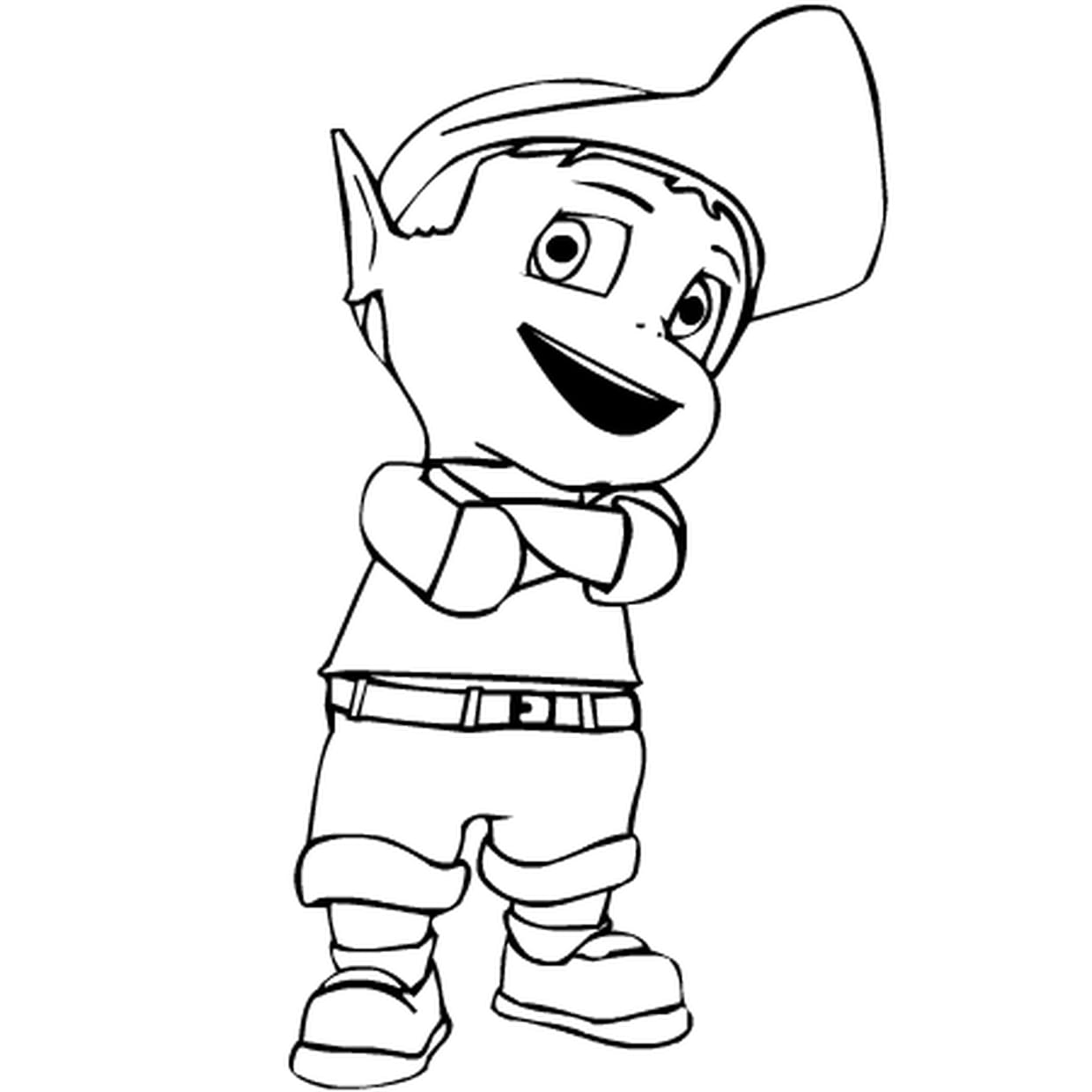 Coloriage Adibou En Ligne Gratuit A Imprimer